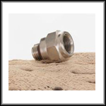 3/8'-24 Male x 1/8' NPT Female